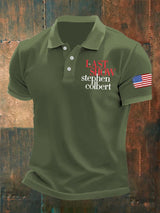 Men's Last Show Printed Polo Shirt