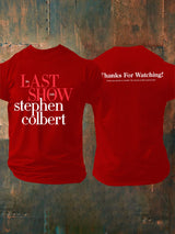 Men's Retro Last Show Print T-Shirt