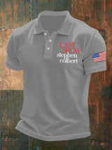 Men's Last Show Printed Polo Shirt