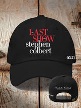 Unisex  LAST SHOW Print Hat