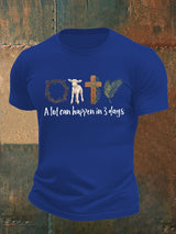 Men's  A lot can happen in 3 days  Print  T-Shirt