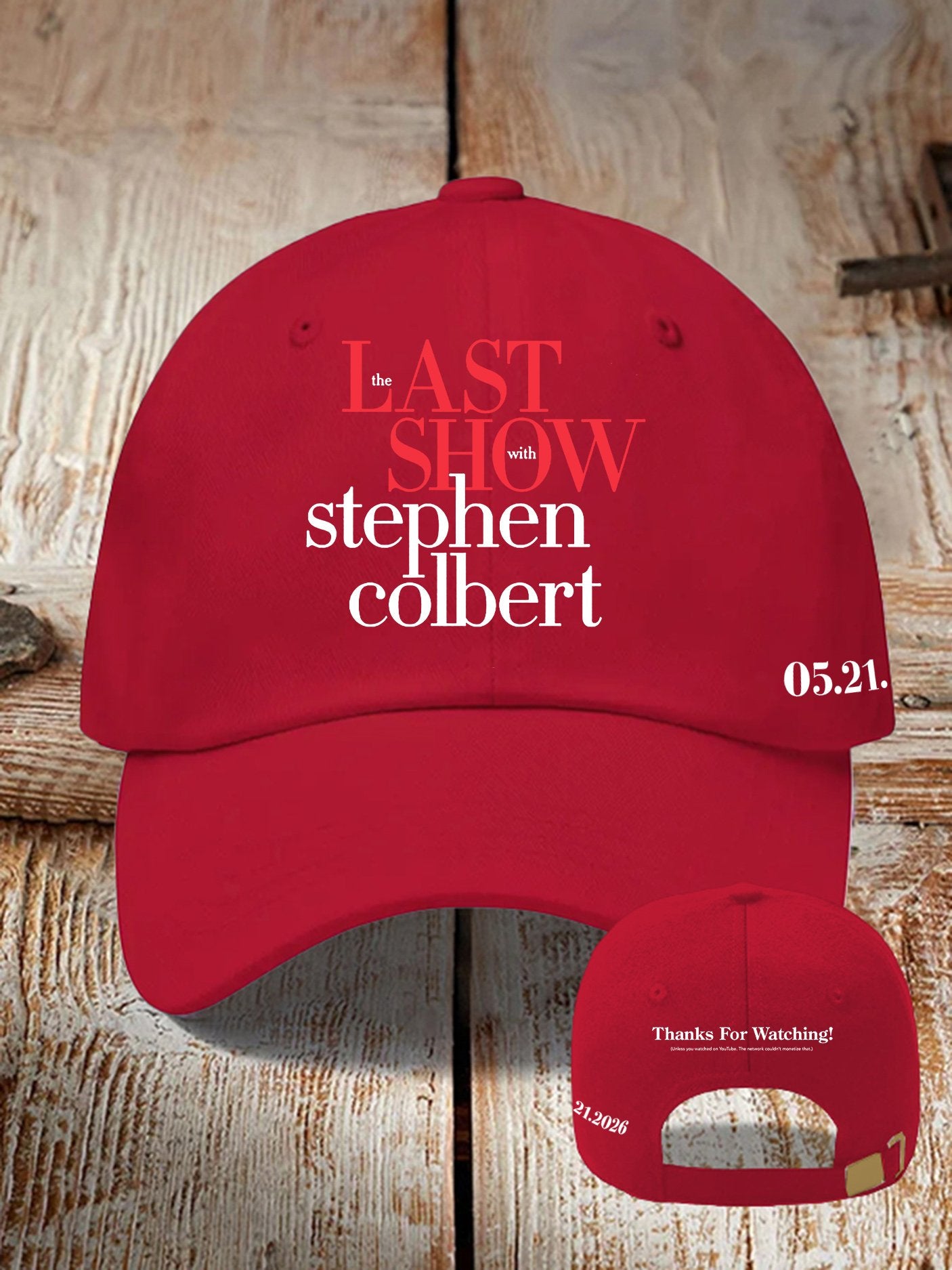 Unisex  LAST SHOW Print Hat
