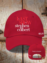 Unisex  LAST SHOW Print Hat