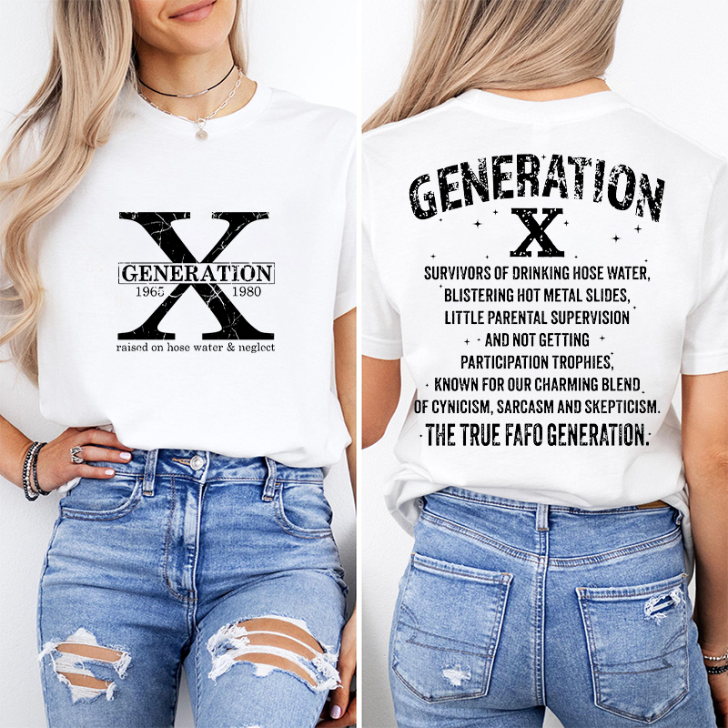 Generation X Png, Gen X Png, Raised On Hose Water And Neglect