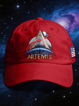 Unisex Artemis II 2026 Rocket Launch Print Hat