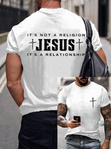 Men's Faith  Printed Casual T-Shirt