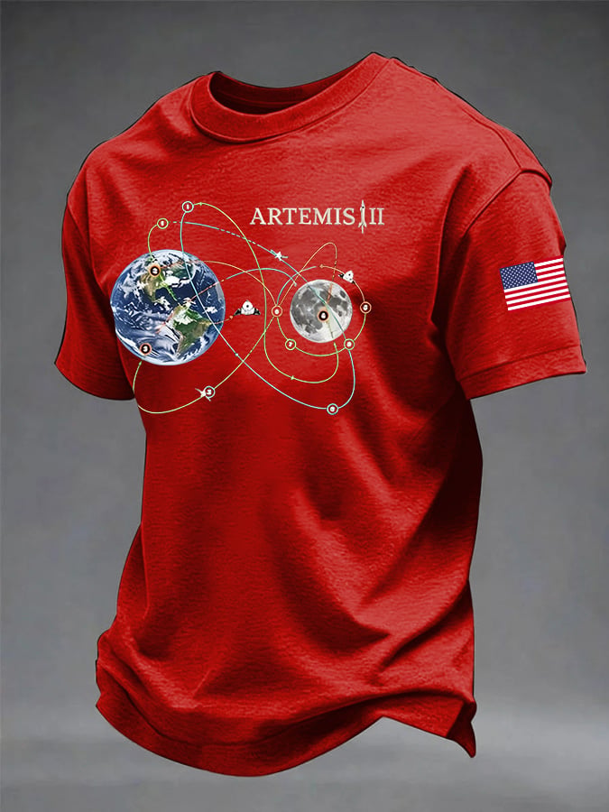 Men's Artemis II  Printed T-Shirt