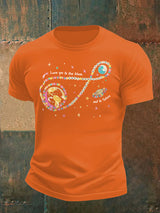 Men's  Fun Planet Print T-Shirt