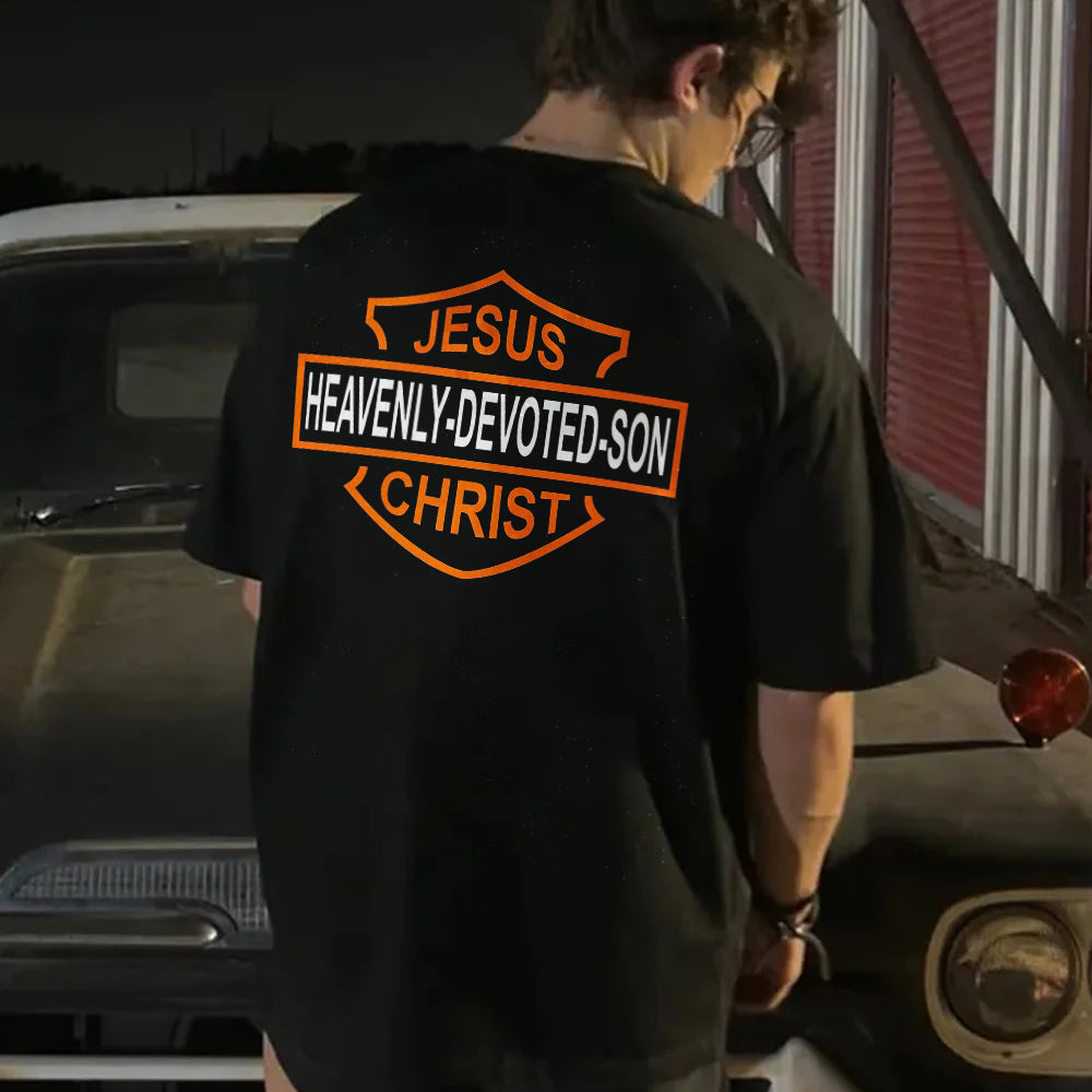Jesus Heavenly Devoted Son Christ T-shirt